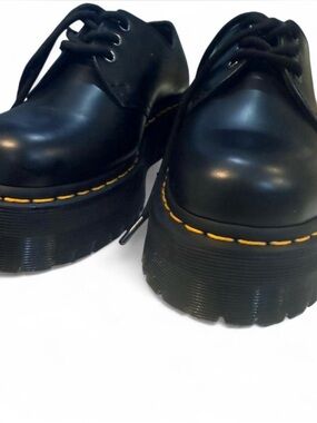 Dr. Martens 1461 Quad Platform Leather Oxfords